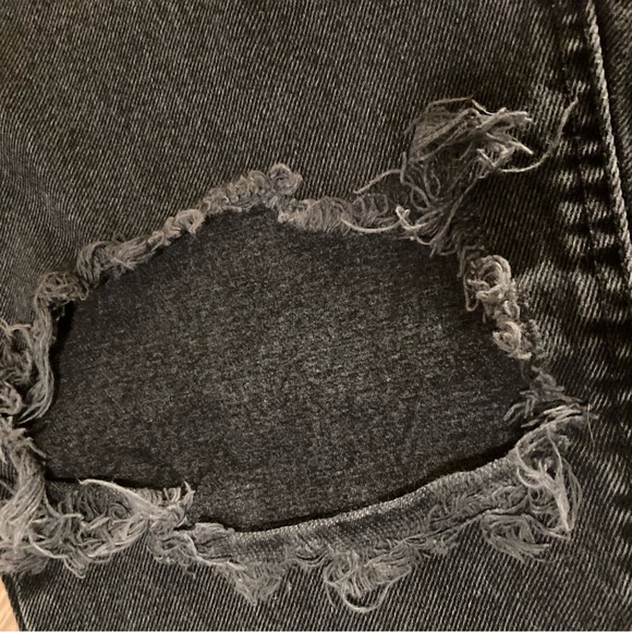 Ardene mom jeans size 01 in black 💋🌹 - Picture 4 of 12